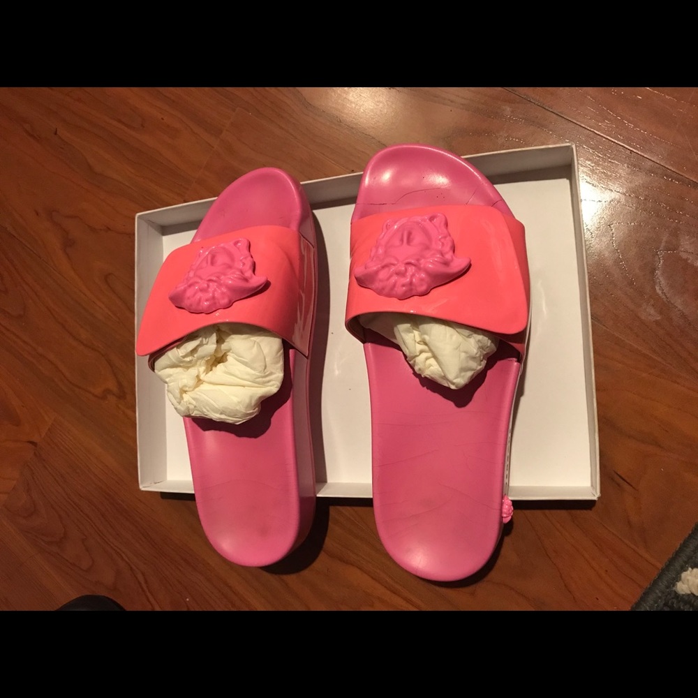 Versace Medusa head sandal